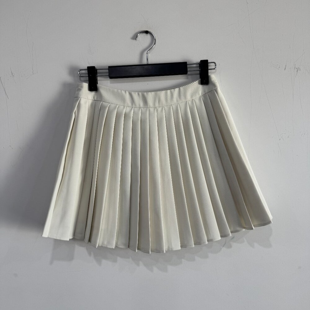 Commense Suit Waistcoat With Pleated Mini Skirt Set White NWT, Size M - Picture 5 of 16